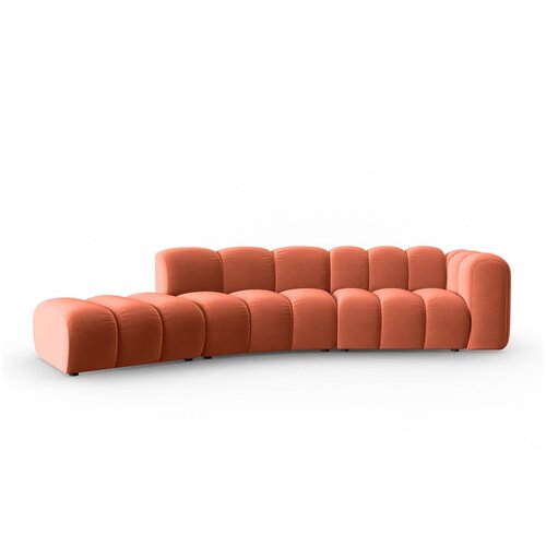 Micadoni Home Rožnata kotna sedežna garnitura (desni kot) Lupine &amp;ndash; Slike