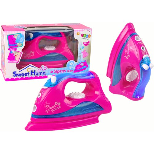 Pink Spray Iron Water Intake for Clothes Cene
