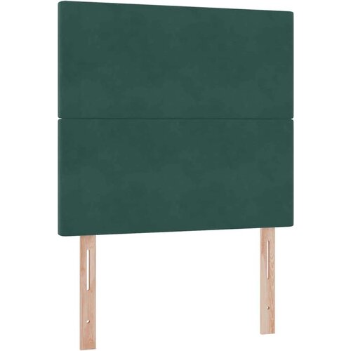  Krevet s madracem i skladi&amp;scaron;tem Tamnozelena 100 x 200 cm Bar&amp;scaron;un Slike