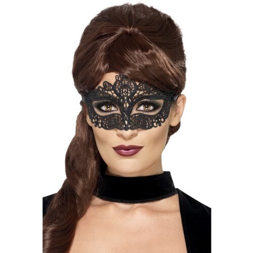 Fever Embroidered Lace Filigree Eyemask 44282 Cene