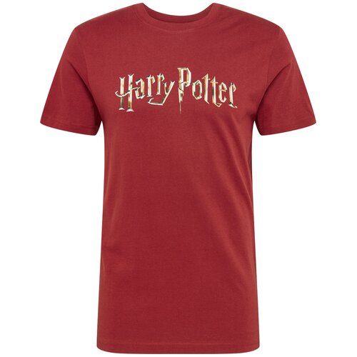 Mister Tee Majica &amp;#039;Harry Potter&amp;#039; bež / rumena / vinsko rdeča Slike