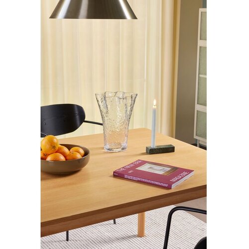 H&amp;uuml;bsch Steklena vaza (vi&amp;scaron;ina 30 cm) Ruffle &amp;ndash; Slike