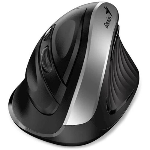 Genius Miš Ergo 8250S WL, srebrena Cijene
