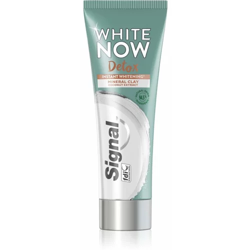 Signal White Now Detox Coconut pasta za izbjeljivanje zuba 75 ml