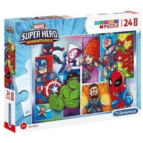  IGRACKA PUZZLE 24 MAXI SUPERHEROJ, 3+ Cene