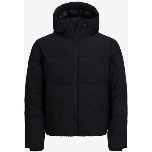 Jack & Jones Muška jakna sa kapuljačom 12260433, Crna Slike
