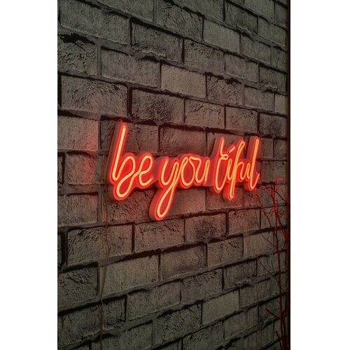 Wallity Dekorativna plastična LED rasveta Be you tiful Red Slike