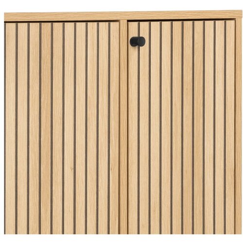 Actona Preklopna omarica za čevlje v hrastovem dekorju v naravni barvi 99x140x35 cm Albany &amp;ndash; Slike