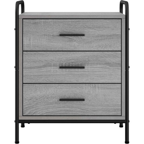  Noćni ormar Siva Sonoma 48 x 36,5 x 60 cm Konstruirano drvo Slike