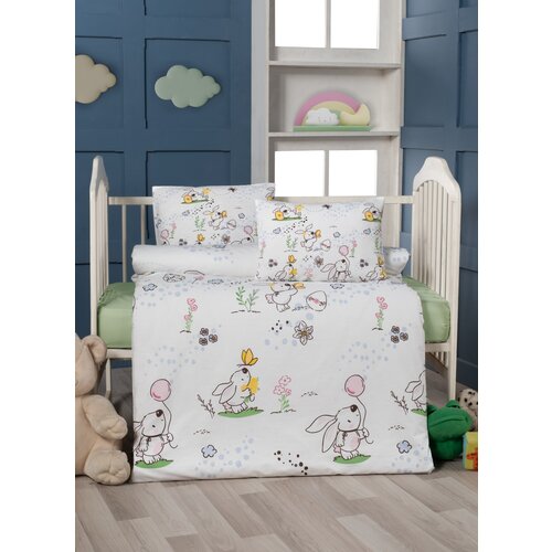 Lessentiel Maison posteljina za bebe Alice , 100x150cm, Bela Cene