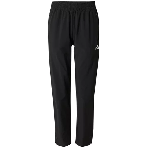 Adidas Športne hlače 'Workout' črna / bela