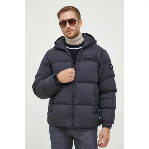 Tommy Hilfiger Pernata jakna za muškarce, boja: tamno plava, za zimu