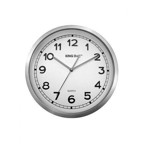 Kinghoff KH-5026 jeklena stenska ura 34cm, (21092670) Cene