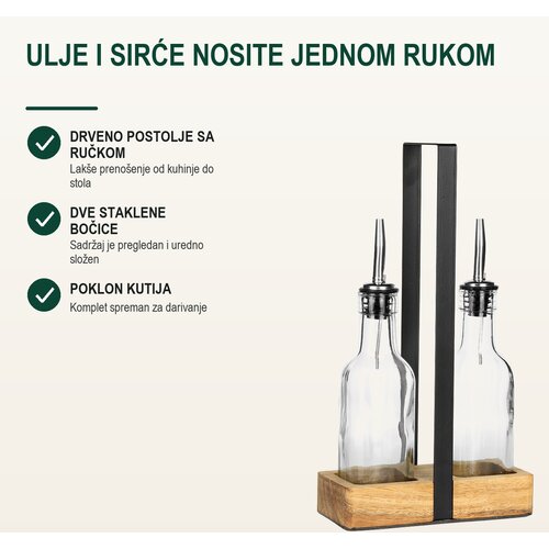 Castelli Set za ulje i sirće Wok Cene