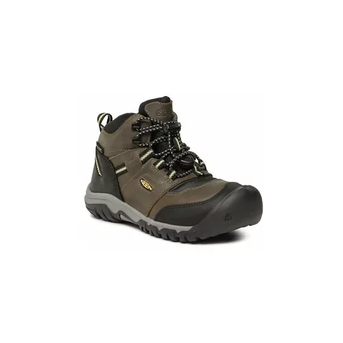 Keen Trekking čevlji Ridge Flex Mid Wp 1026664 Zelena