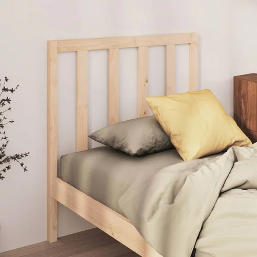 Uzglavlje za krevet 106 x 4 x 100 cm od masivne borovine