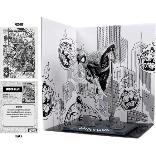 Marvel Spider-Man Line Art Gold Label zbirateljska figura 10cm Slike