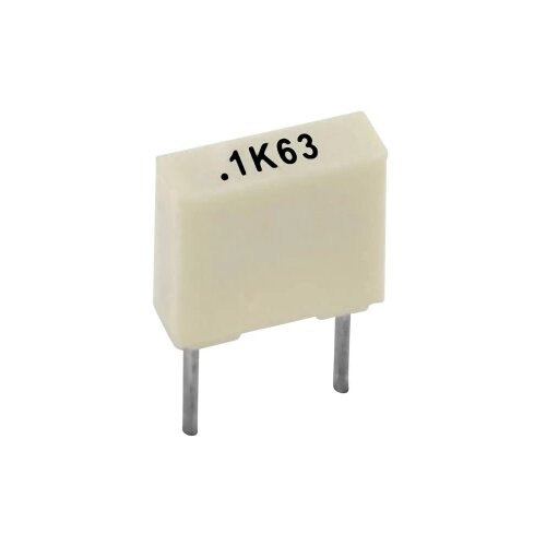 Kemet Poliester kondenzator, radijalno ožičen 47 nF 100 V 10 % 5 mm (D x &amp;Scaron; x V) 7.2 x 2.5 x 6.5 R82EC2470AA60K+ 1 kos Slike
