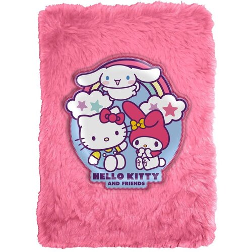 Hello Kitty i Prijatelji A5 Mekana Bilježnica Slike