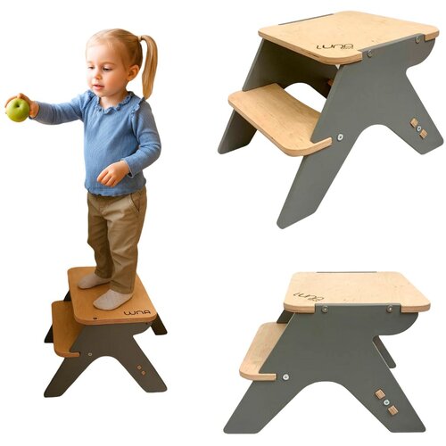 Monkey Gym Kuhinjski Otro&scaron;ki Pomočnik Moon Mali - Siv, (5000081500) Cene
