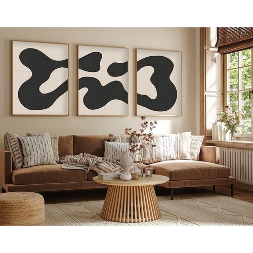 Wallity Uramljena slika Huhu199, 35x50 cm , 3 dijela Cene