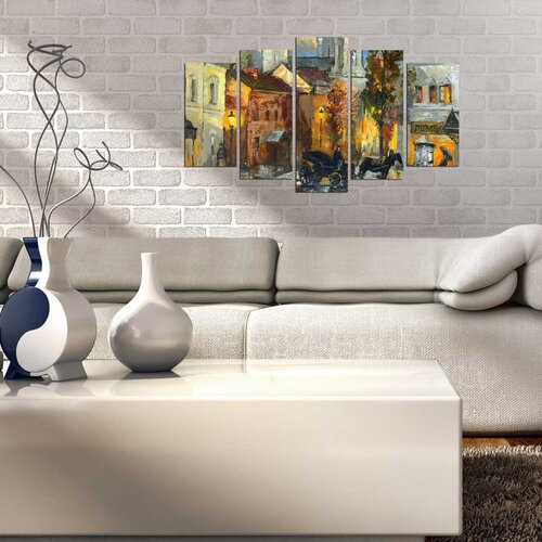 Wallity Set Slika 5MX-43, 5 Delova Cene