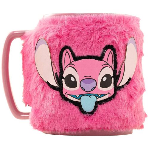Pyramid Šalica Stitch - Angel s plišanom navlakom, 440 ml Cene