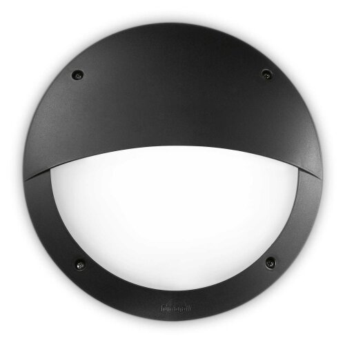 Ideal Lux - Spoljna zidna svetiljka LUCIA 1xE27/23W/230V IP66 crna Slike