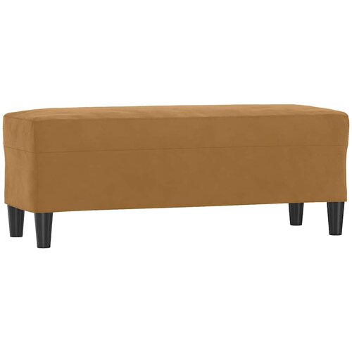  Klupa smeđa 100x35x41 cm bar&amp;scaron;unasta Slike