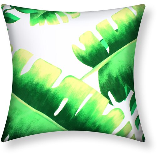 AVIZAR Komplet 2 prevlek za blazino 40x40 cm Deliciosa Design, Blanc / Vert, (21747202) Cene