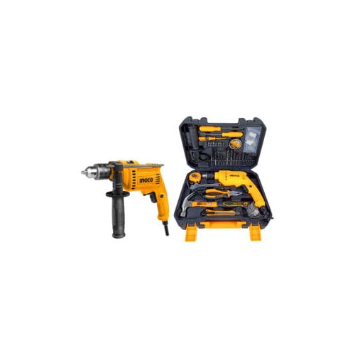 Ingco set alata 115-dijelni sa udarnom bu&amp;scaron;ilicom 680W HKTHP11151 Slike