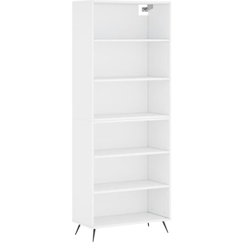 Maison Chic Visoka Komoda - Predalnik bela 69,5x32,5x180 cm inženirski les, (21717470) Slike