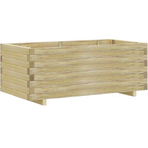  Povi&amp;scaron;ena gredica 100 x 50 x 40 cm drvena pravokutna Slike