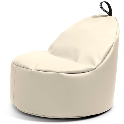 So Soft? Bež vreća za sjedenje od imitacije kože Round L – Cijene