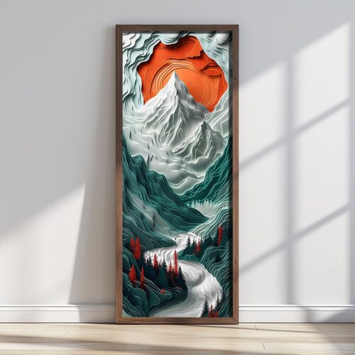 Wallity slika LONG003-S/120-40, 40 x 120 cm Slike