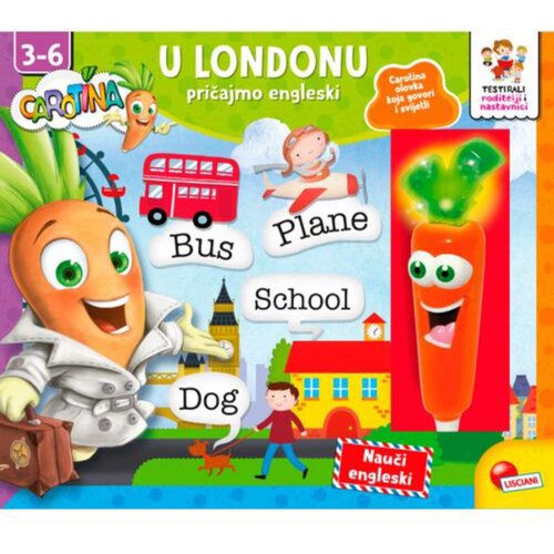 Lisciani Igra u Londonu, nauči engleski HR104185 Slike