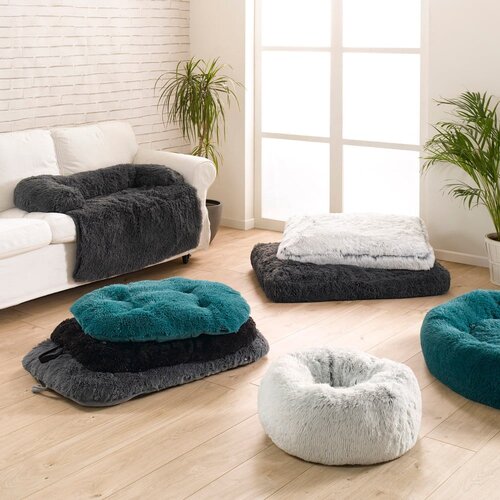 Love Story Bela podloga za pse 80x60 cm Fluffy Heather &amp;ndash; Slike
