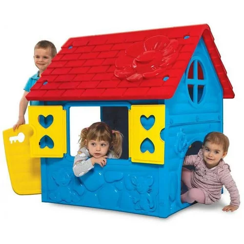 Dohany Toys otroška bioplastična vrtna igralna hiša modra