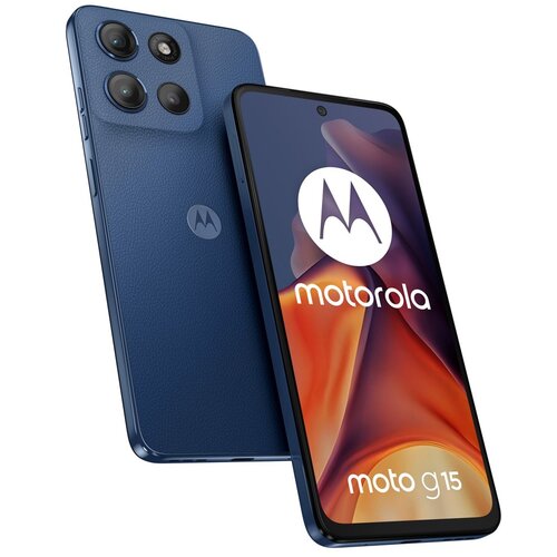 Motorola moto g15 17.1 cm (6.72) Dual SIM Android 15 4G USB Type-C 8 GB 128 GB 5200 mAh Navy Cijene