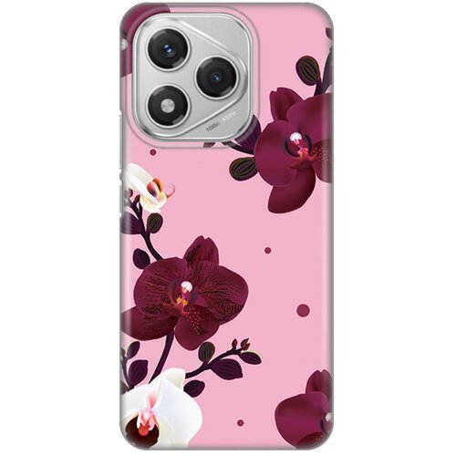  Torbica Silikonska Print Skin za Honor 400 Lite Pink Orchid Cene