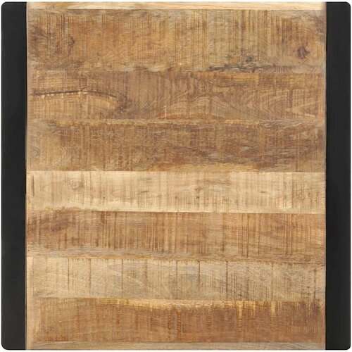  Blagovaonski stol 70 x 70 x 75 cm od masivnog grubog drva manga Slike