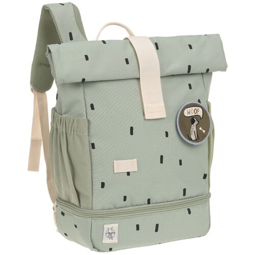 Lässig mini Rolltop ruksak Happy Prints light olive Cijene
