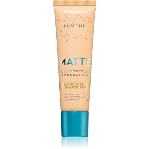 Lumene Matte Oil-Control fluidni puder za mješovitu i masnu kožu nijansa 1 Classic Beige 30 ml Cijene