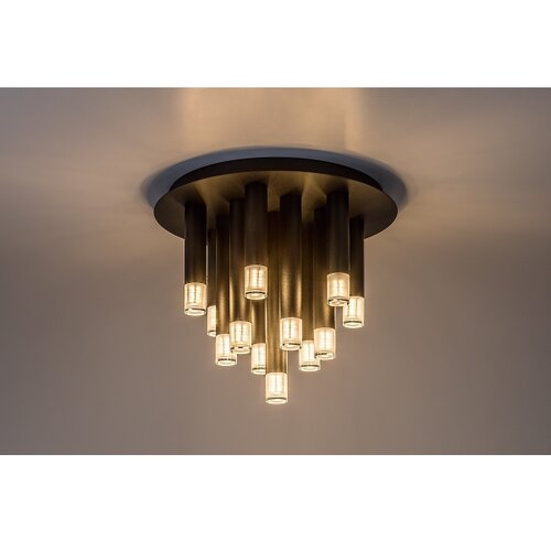 Rabalux luster Ramira, 13x5W, 13xG9, ⌀30cm, Crna Slike