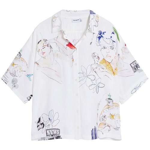 Desigual Bluza plava / žuta / crvena / bijela Slike