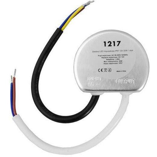 Ltc vodotesni napajalnik IP67 12V 20W, LED-PSUP-WPO-1220 Cene