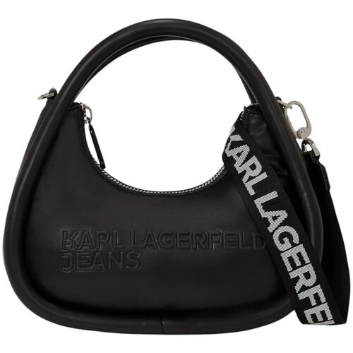 Karl Lagerfeld Torbe KLJ Puffy Pu Top Handle A4W30152 Črna Slike