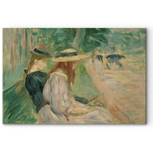  Slika - Berthe Morisot &amp;ndash; Sur un banc de Bois de Boulogne 30x20 Akustična Slike