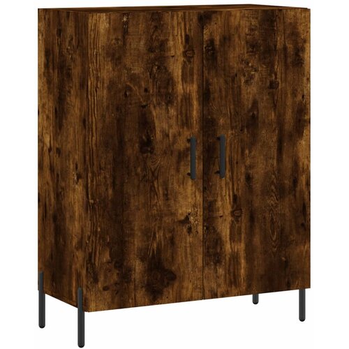  Komoda boja dimljenog hrasta 69,5x34x90 cm konstruirano drvo Slike
