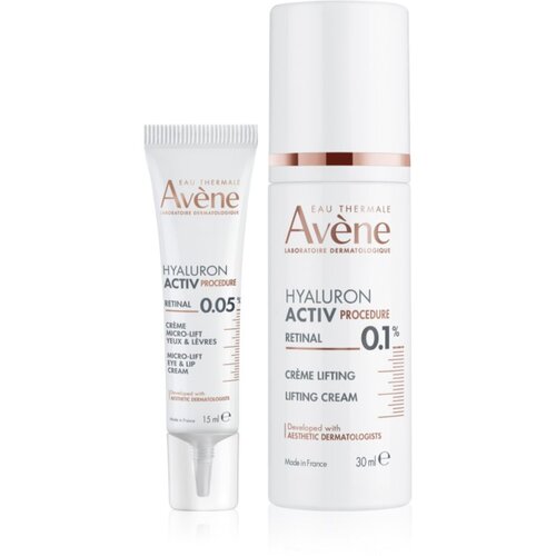 Av&amp;egrave;ne Hyaluron Activ Procedure Anti-aging Set set z učinkom liftinga in učvrstitve Slike